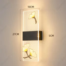 Axyaa LED Acrylic Wall Lamp: Modern Decorative Lighting for Bedroom, Corridor, Staircase