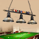 Axyaa Retro Industrial Billiard Pendant for Creative Nostalgic Room Decoration