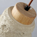 Axyaa Wabi Sabi Cement LED Wall Sconce for Minimalist Home Decor