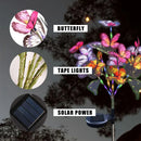 Axyaa Solar Flower Lights: Decorative Outdoor Garden Decor, Waterproof Pathway Lighting