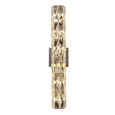 Axya Crystal Wall Light: Luxurious Long Wall Lamp for Living Room, Bedroom, and Bedside
