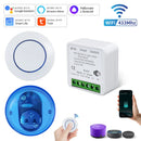 Axyaa WiFi Smart Switch Receiver 16A Alexa Google Assistant Voice Control RF433Mhz Remote