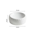 Axyaa Ceramic Tire Dinner Plate Set