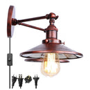 Axyaa Industrial Vintage Double Heads LED Wall Lamp