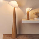 Nordic Wooden Luxury Floor Lamp by Axyaa: Modern Mood Light for Bedside and Living Room