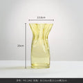 Axyaa Glass Hydroponic Vase for Home Decor and Flowers