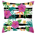 Axyaa Tropical Plants Flower Pillowcase