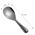 Axyaa Stainless Steel Rice Spoon - Large Capacity Kitchen Paddle Scoop