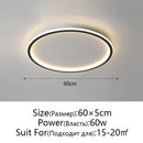 Axyaa LED Ring Ceiling Light: Modern, Artistic, Ideal for Bedrooms, Study Rooms, Kitchens & Dining Rooms