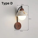Axyaa Natural Stone LED Wall Lamp: Elegant Room Decoration, Simple Lighting for Home