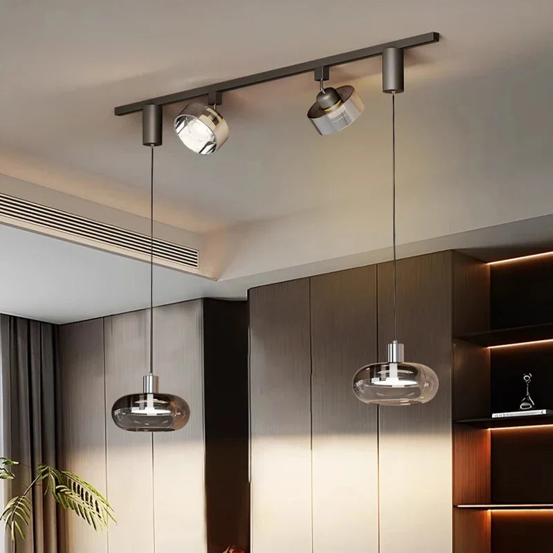 Axyaa Ring LED Pendant Light for Modern Home Decor & Indoor Lighting