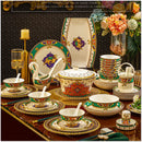 Axya Middle Eastern Style Bone Tableware Sets - Top-grade Dinner Set