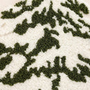 Axyaa Christmas Velvet Embroidered Tree Throw Cushion Cover Cojines