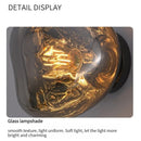 Axyaa Modern Glass Wall Lamp for Living Room Bedroom Decoration