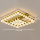 Axyaa Square LED Ceiling Lamp for Modern Living Room, Bedroom, Dining Room Lighting