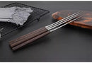 Axyaa Sushi Sashimi Chopsticks - Stainless Steel Kitchen Tools