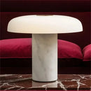 Axyaa Nordic Marble Table Lamp LED Desk Light for Living Room Bedroom