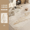 Axyaa Luxury Soft Living Room Carpet: Minimalist Design, Fluffy Comfort, High-End Quality