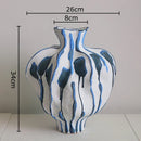 Axyaa Retro Ceramic Vase for Stylish Table Decor and Floral Arrangements