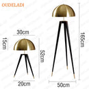 Axyaa Gold Triangle Iron Frame Table Lamp - Retro Modern Decorative Desk Lamp