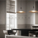 Axyaa Minimalist Cement LED Pendant Chandelier for Home Restaurant Loft Decor