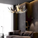 Axyaa Pendant Lights Hanging Chandeliers Modern Dining Room Ceiling Lamp LED Lighting