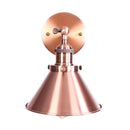 Axyaa Pink Retro LED Wall Light Fixture Industrial Vintage Iron Ambient Luminaire