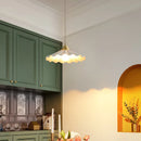 Axyaa Ceramic LED Pendant Light: Japanese Style Vintage Copper Hanging Lamp