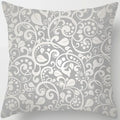 Axyaa Gold Geometric Flow Elements Pillow Case Cover Home Decor Accessories