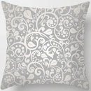 Axyaa Gold Geometric Flow Elements Pillow Case Cover Home Decor Accessories