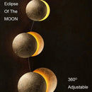 Axyaa Modern Eclipse Moon LED Wall Lamp Wall Sconce