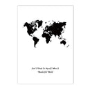 Nordic Love Life Quote Canvas Painting Wall Art for Living Room by Axyaa
