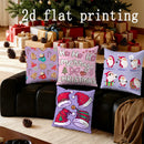 Axyaa Merry Christmas Santa Pillows - Sofa, Bedroom, Car Cushion Cover