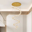 Axyaa Modern LED Chandelier Pendant Light for Dining Room Ceiling, Decorative Interior Lighting