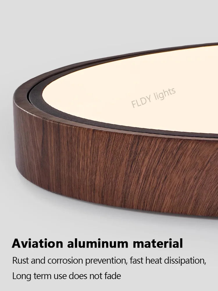Axyaa Ultra-Thin Bedroom Ceiling Lamp, Modern Nordic Design, Full Spectrum Eye Protection