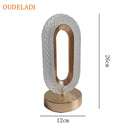 Axyaa Luxury LED Bedside Table Lamp - Elegant & Romantic Atmosphere