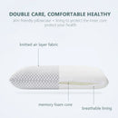 Axyaa Bamboo Memory Foam Cervical Pillow for Neck Care