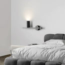 Axyaa Gold Black Brass Wall Light 4000K Sconce for Bedroom, Foyer, Stairs