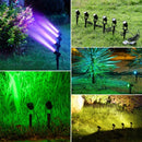 Axyaa LED RGB Lawn Spike Lamp for Garden Landscape, Remote Control, Waterproof IP65