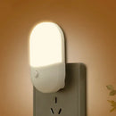 Axyaa Mini Night Light Switch Plug-In LED Lamp for Bedside Baby Feeding
