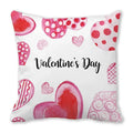 Heart Print Pillowcase for Home Decor by Axyaa - Love Cushion Cover