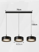 Axyaa Modern Bedroom LED Ceiling Chandelier - Decorative Dining Room Pendant Light