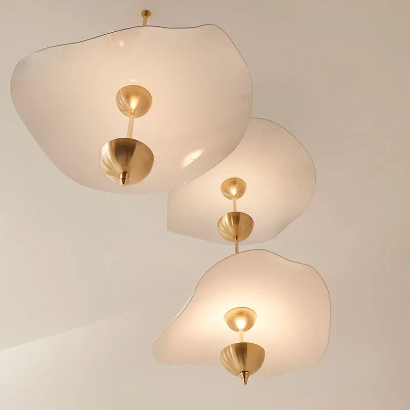 Axyaa Lotus Leaf LED Pendant Lamp: Modern Luxury for Home & Hospitality
