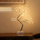 Axyaa LED Bonsai Tree Light with Remote Control Night Lamp for Home Decoration