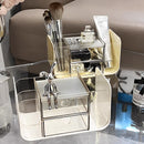 Axyaa Makeup Organizer Storage Box for Cosmetics, Brushes, Lipstick, Nail Polish & Remover
