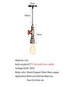Axyaa Industrial Water Pipe Chandelier for Home, Bar, Kitchen, Coffee Shop, Restaurant
