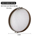 Axyaa Bamboo Tea Tray with Acrylic Handle for Home and Hotel Décor