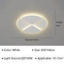 Axyaa Nordic Cream LED Ceiling Lamp Chandelier