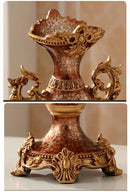 Axyaa European Retro Vase, Home Decoration, Creative Foyer Decor, Living Room Flower Vase