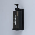 Axyaa Wall Mount Manual Press Shampoo & Shower Gel Dispenser Set